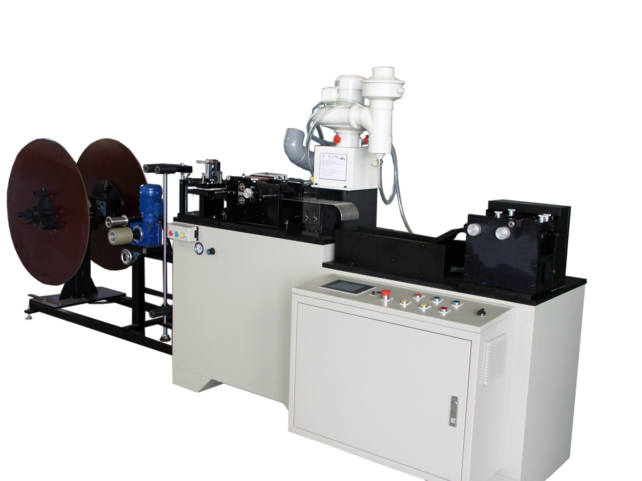 ALUMINUM CORRUGATED FIN MACHINE WITH ROUND ROLLER