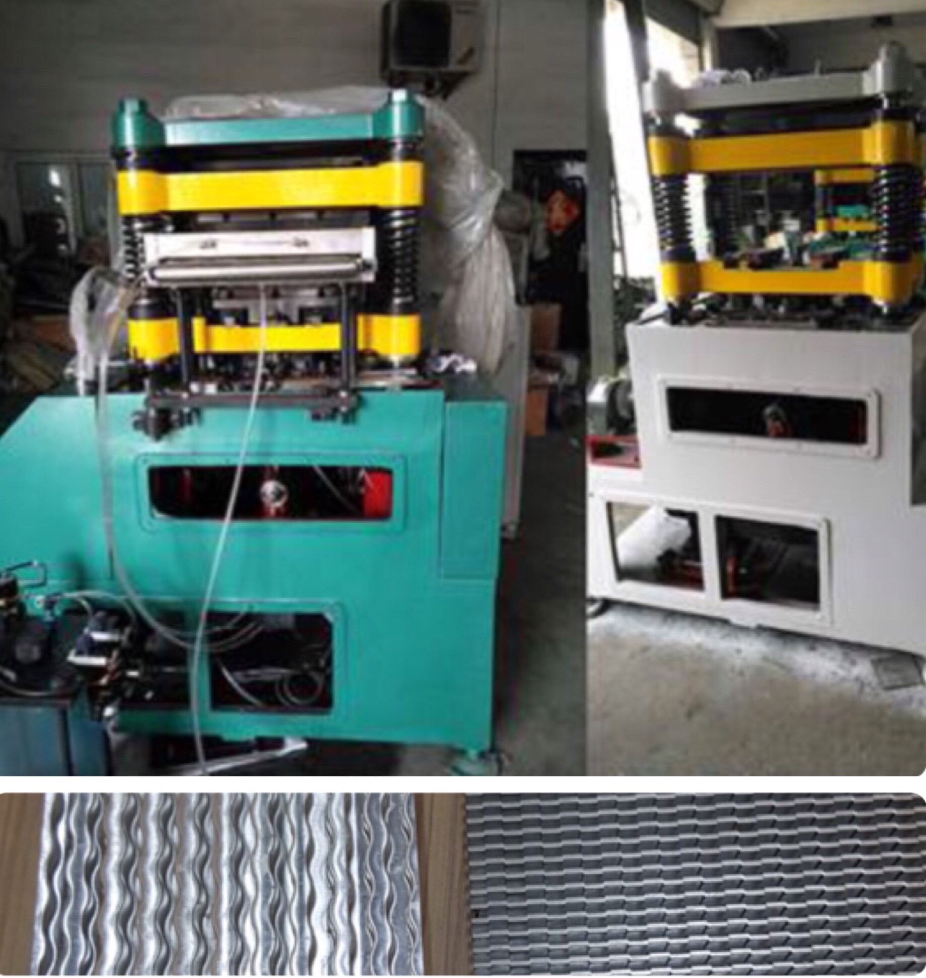 FIN PRESS MACHINE FOR WAVY/OFFSET FINS