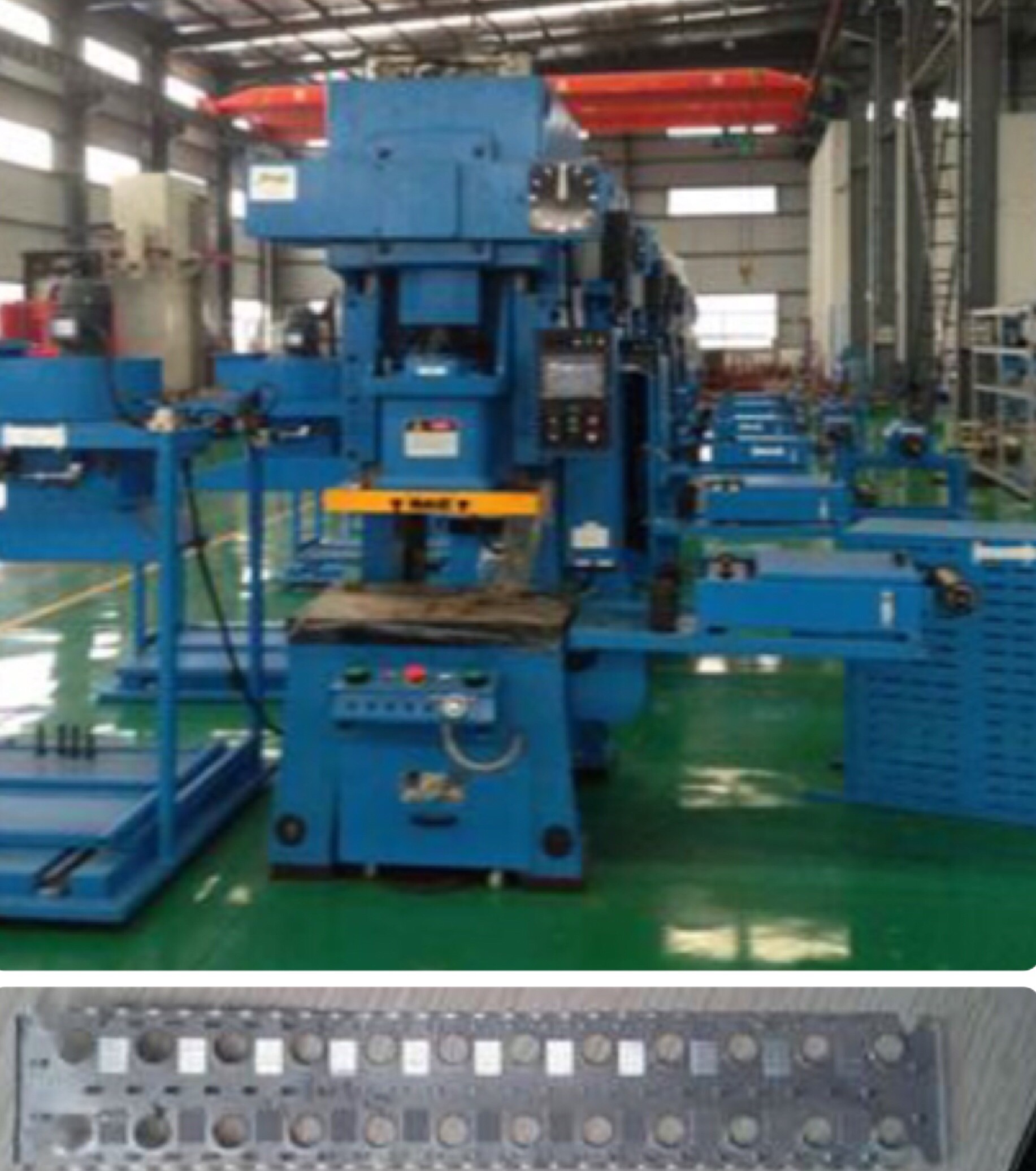 C TYPE FIN PRESS LINE FOR AIR CONDITIONER FIN